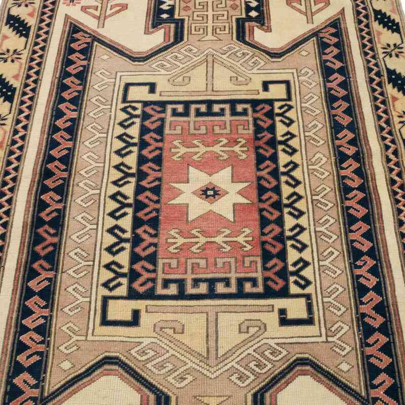 El Dokuma Vintage Halı - 107 cm x 171 cm - K0060925