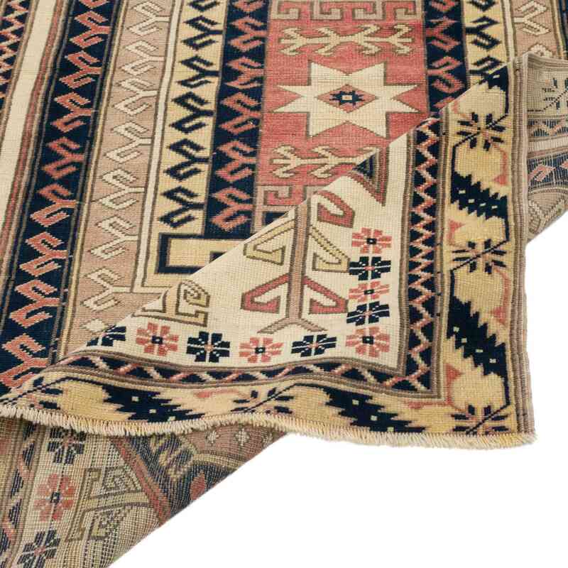 El Dokuma Vintage Halı - 107 cm x 171 cm - K0060925