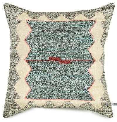 Kilim Pillow Cover - 1' 8" x 1' 8" (20" x 20")