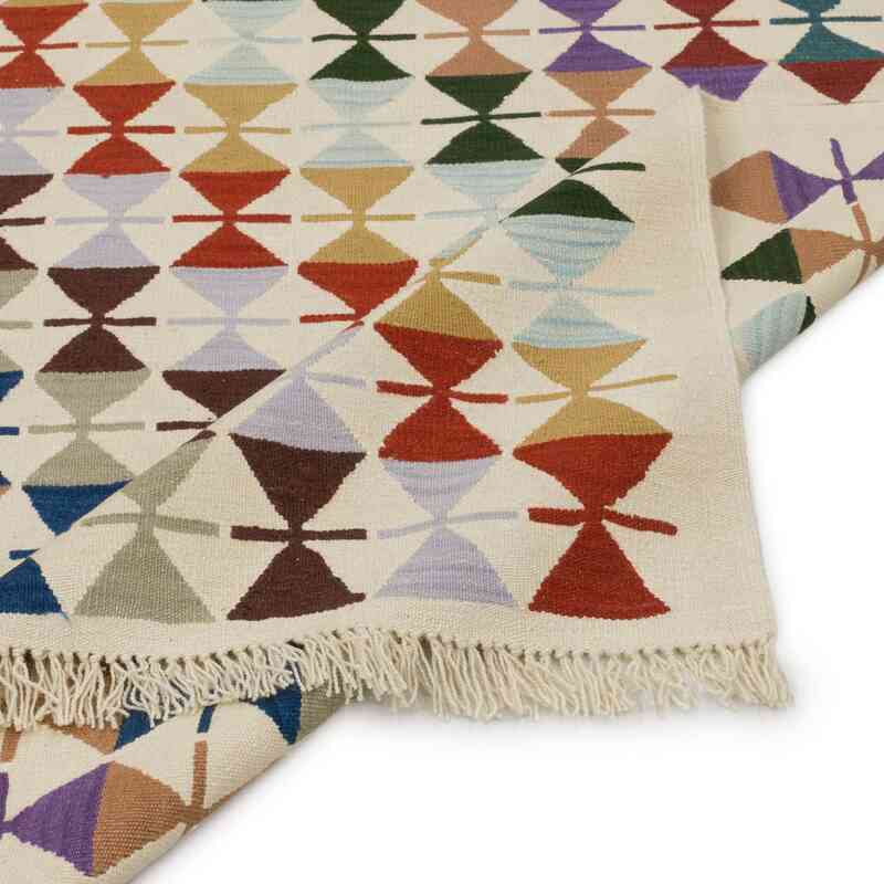 Nueva Alfombra Turca Kilim - 150 cm x 210 cm - K0061013