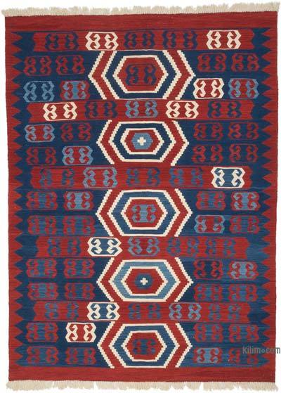 Yeni Kök Boya El Dokuma Kilim - 178 cm x 241 cm
