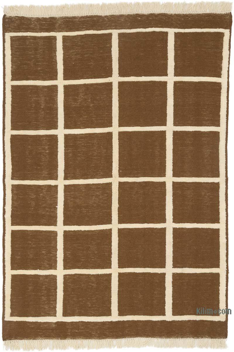Nueva Alfombra Turca Kilim - 132 cm x 186 cm - K0061029