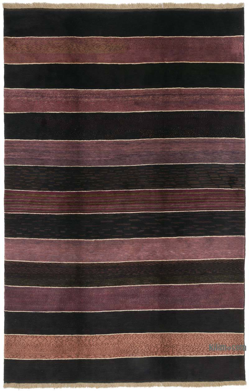 New Hand-Knotted Turkish Rug - 6' 7" x 10' 2" (79" x 122") - K0061031