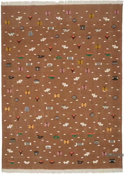 Yeni Kök Boya El Dokuma Kilim - 220 cm x 295 cm