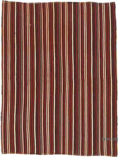 Vintage Anatolian Kilim Rug - 6' 4" x 8' 2" (76" x 98")