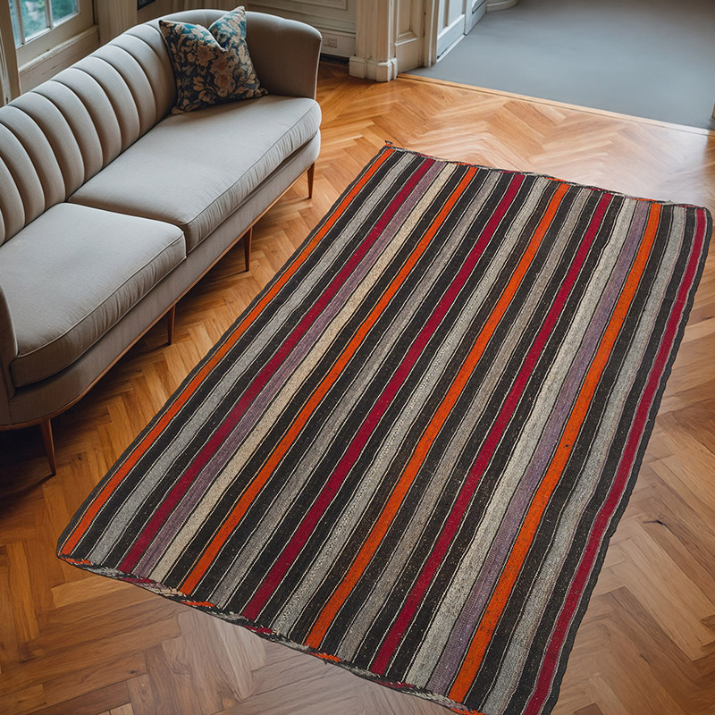 Alfombra Vintage Anatolian Kilim - 178 cm x 295 cm - K0061107