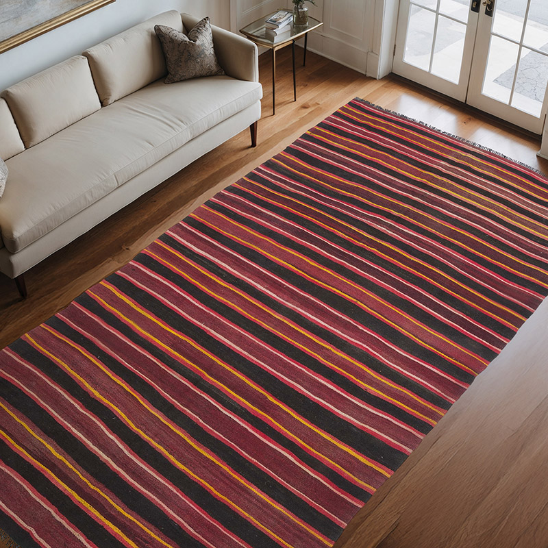 Alfombra Vintage Kilim Turca - 180 cm x 330 cm - K0061111