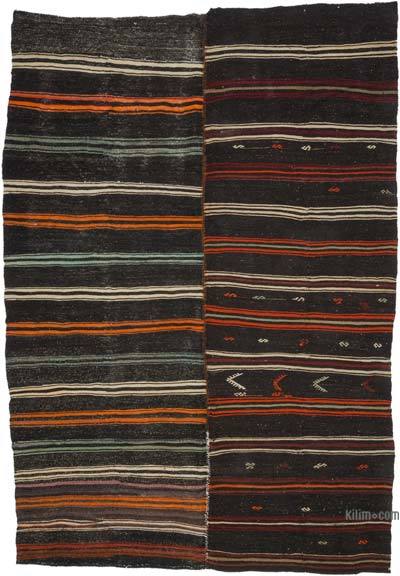 Vintage Anatolian Kilim Rug - 7' 9" x 11' 3" (93" x 135")