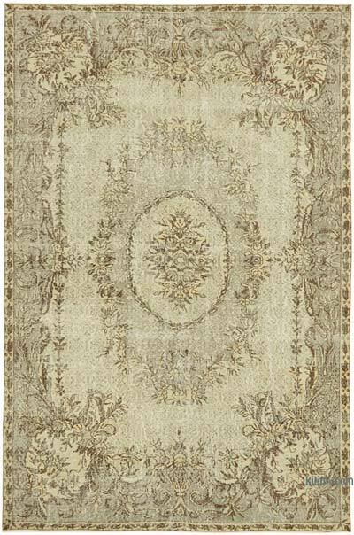 Vintage Turkish Hand-Knotted Rug - 6' 8" x 10' 2" (80" x 122")