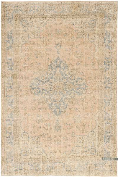 Alfombra Vintage Turca Anudada a Mano - 207 cm x 310 cm