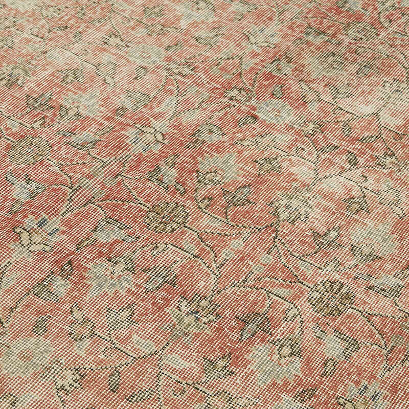 Alfombra Vintage Turca Anudada a Mano - 202 cm x 310 cm - K0061149