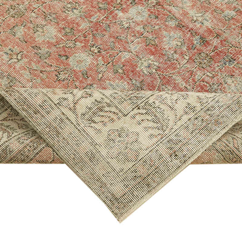 Alfombra Vintage Turca Anudada a Mano - 202 cm x 310 cm - K0061149