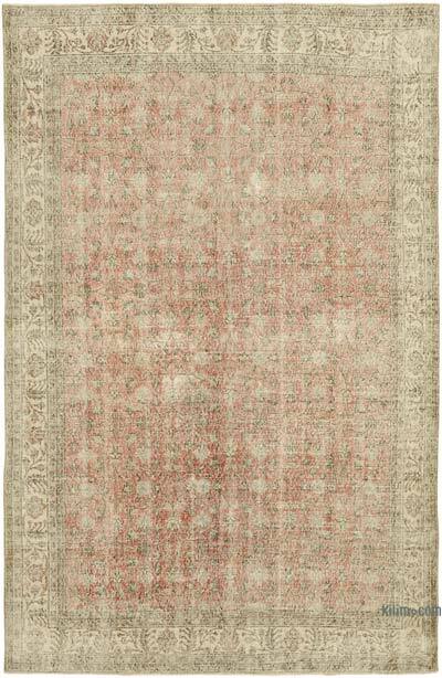 Vintage Turkish Hand-Knotted Rug - 6' 8" x 10' 2" (80" x 122")