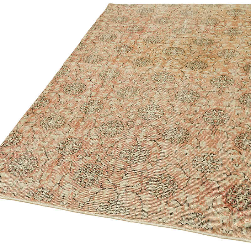 Vintage Turkish Hand-Knotted Rug - 4' 10" x 8' 3" (58" x 99") - K0061158