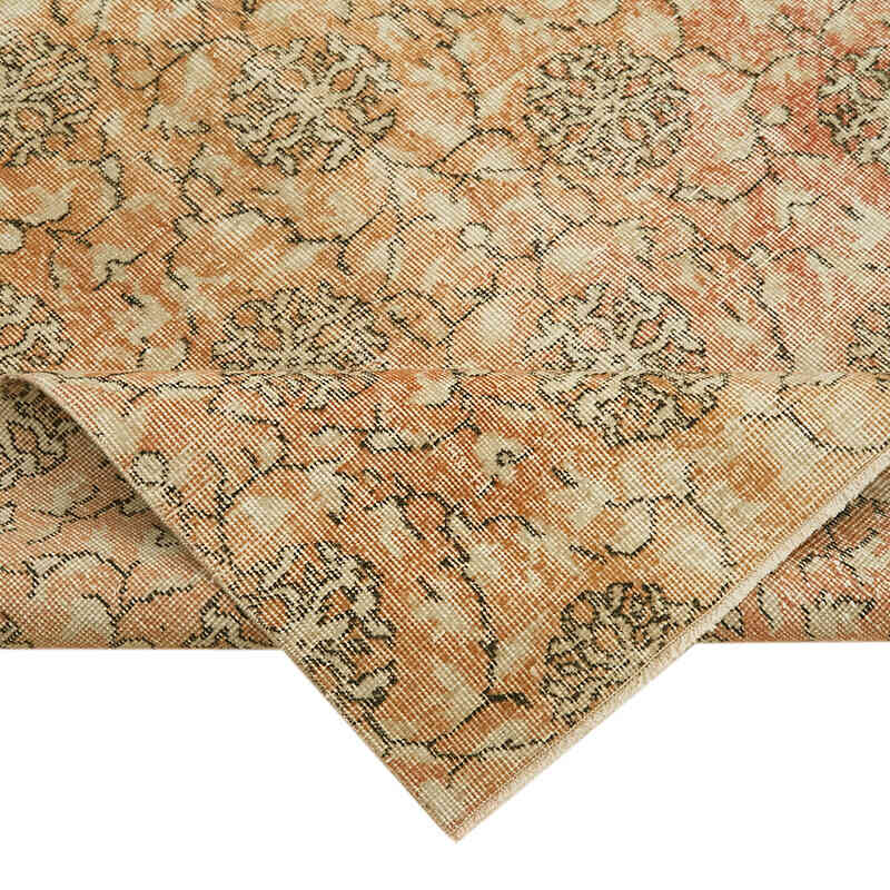 Vintage Turkish Hand-Knotted Rug - 4' 10" x 8' 3" (58" x 99") - K0061158