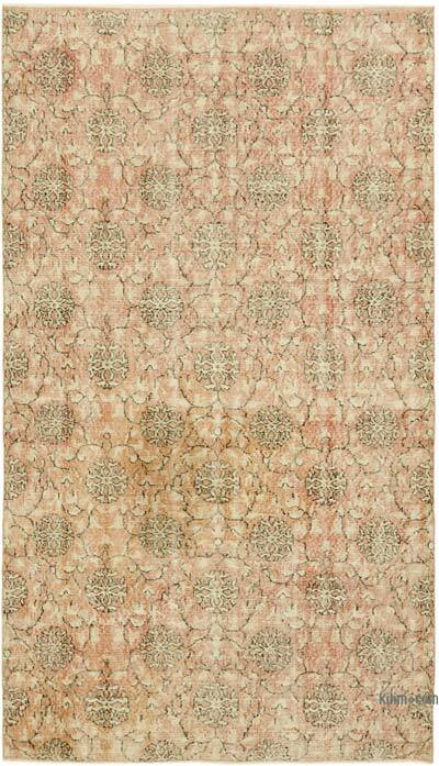 Vintage Turkish Hand-Knotted Rug - 4' 10" x 8' 3" (58" x 99")