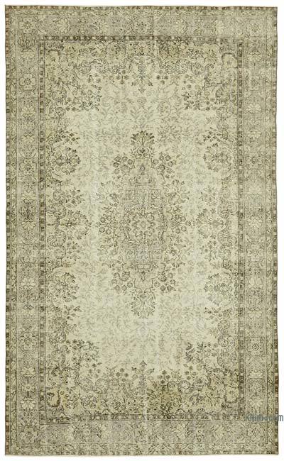 Vintage Turkish Hand-Knotted Rug - 6' 9" x 10' 10" (81" x 130")