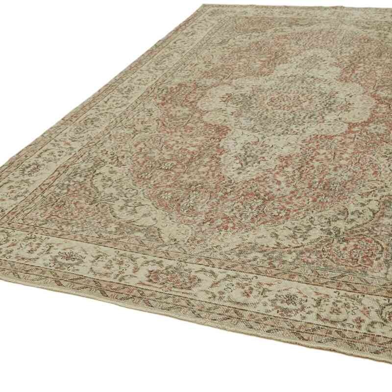 Alfombra Vintage Turca Anudada a Mano - 207 cm x 317 cm - K0061176