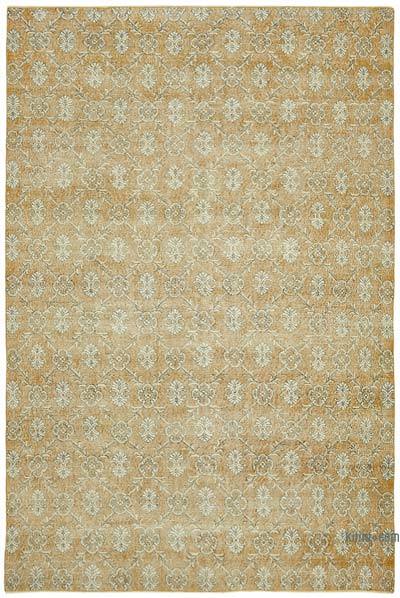 Vintage Turkish Hand-Knotted Rug - 6' 11" x 10' 4" (83" x 124")