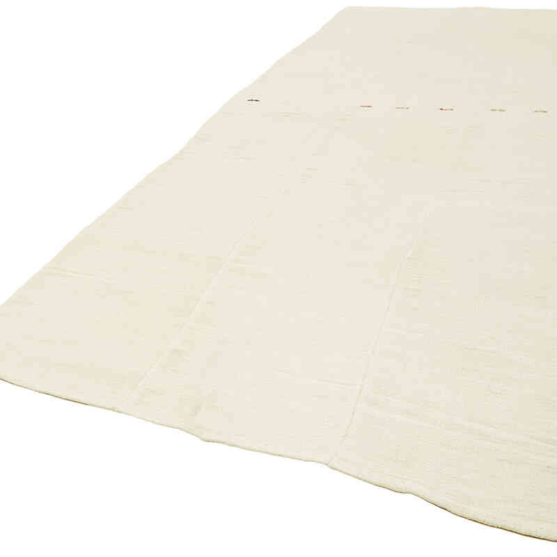 Vintage Anatolian Hemp Kilim Rug - 6' 3" x 15'  (75" x 180") - K0061245