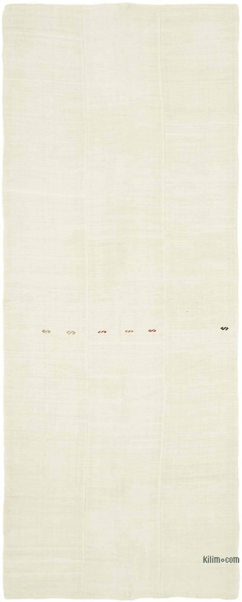 Vintage Anatolian Hemp Kilim Rug - 6' 3" x 15'  (75" x 180") - K0061245