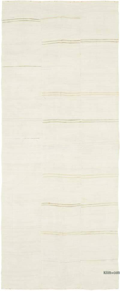 Vintage Anatolian Hemp Kilim Rug - 6' 3" x 14' 6" (75" x 174")