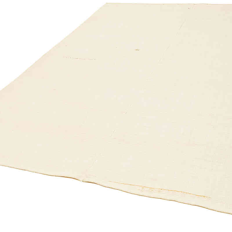 Beige Alfombra Vintage Turco Kilim - 210 cm x 292 cm - K0061285