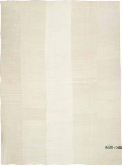 Vintage Anatolian Hemp Kilim Rug - 10' 10" x 14' 9" (130" x 177")