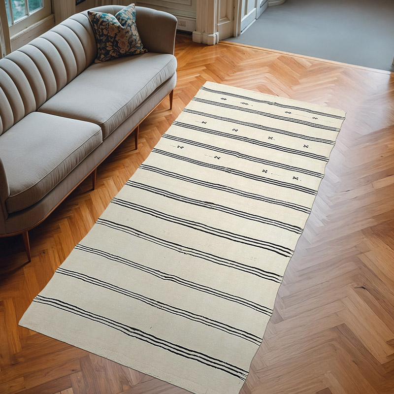 Alfombra Vintage Turco Kilim - 160 cm x 315 cm - K0061322