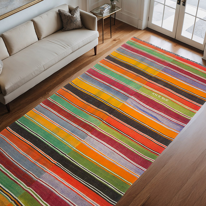 Vintage Anadolu Kilim - 187 cm x 350 cm - K0061475