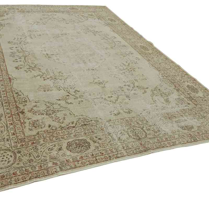 Vintage Hand-Knotted Oriental Rug - 8' 7" x 11' 10" (103" x 142") - K0061485