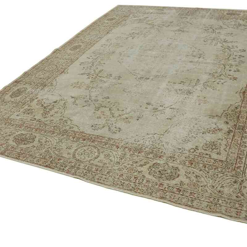 Vintage Hand-Knotted Oriental Rug - 8' 7" x 11' 10" (103" x 142") - K0061485