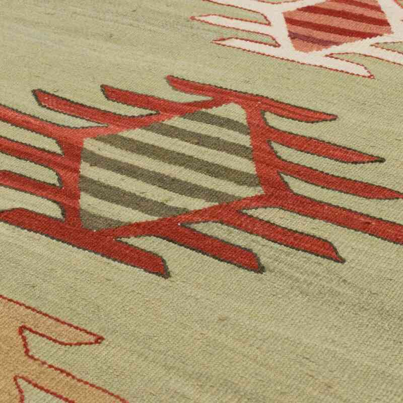 New Handwoven Turkish Kilim Runner - 2' 4" x 6' 9" (28" x 81") - K0061674