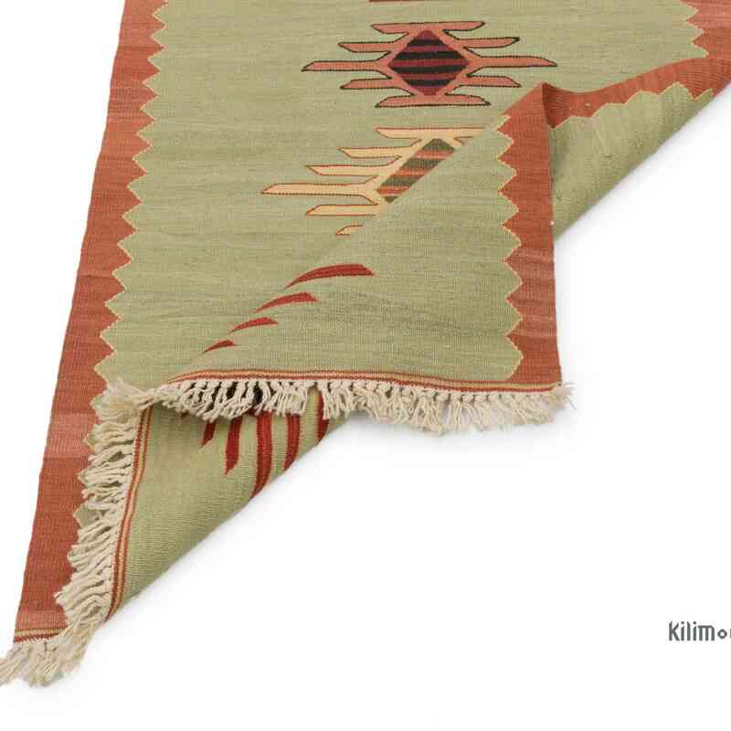 New Handwoven Turkish Kilim Runner - 2' 4" x 6' 9" (28" x 81") - K0061674
