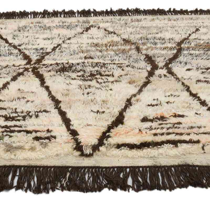 New Moroccan Style Hand-Knotted Tulu Rug - 5' 6" x 4' 2" (66" x 50") - K0061681