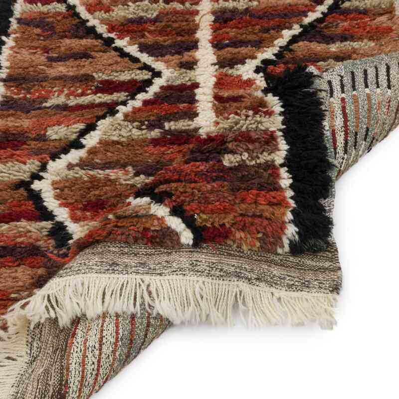 Alfombra 'Tulu' de estilo Marroquí Anudada a Mano - 92 cm x 106 cm - K0061684