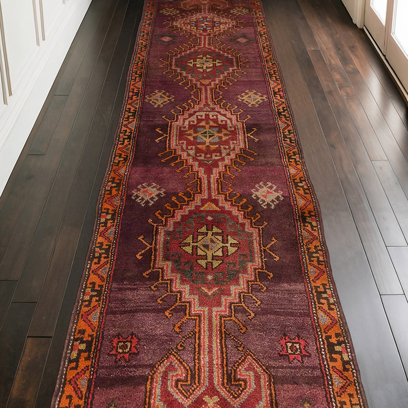 Vintage Anadolu Yolluk - 115 cm x 350 cm - K0061693