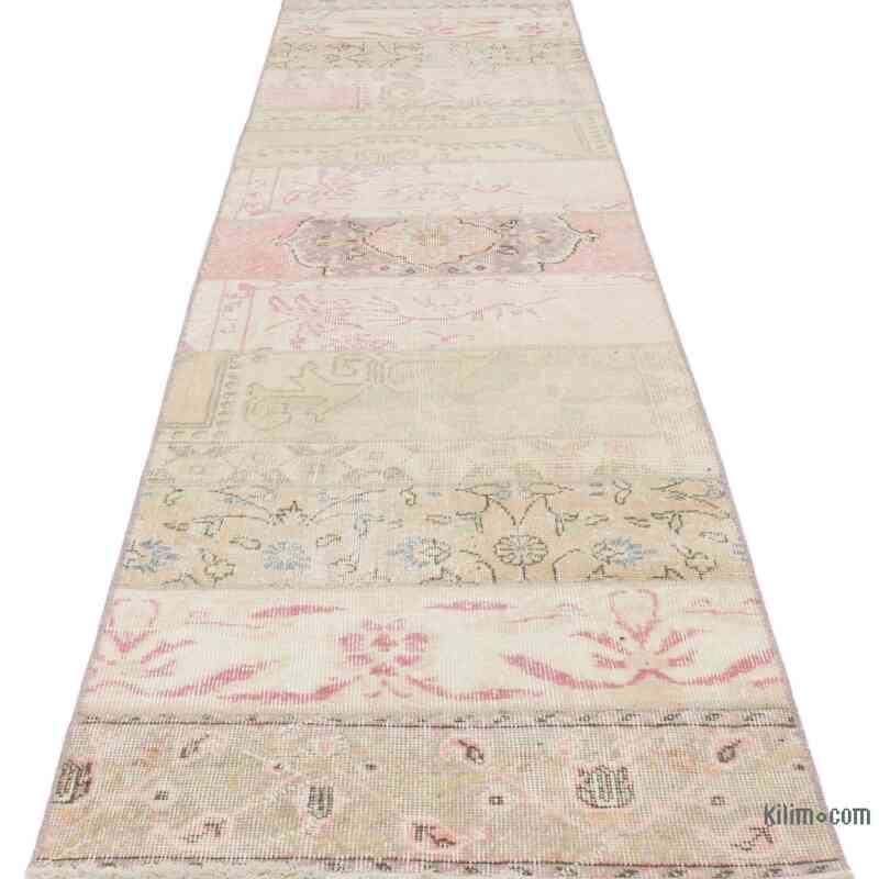 Vintage Turkish Hand-Knotted Runner - 2' 6" x 9' 10" (30" x 118") - K0061696