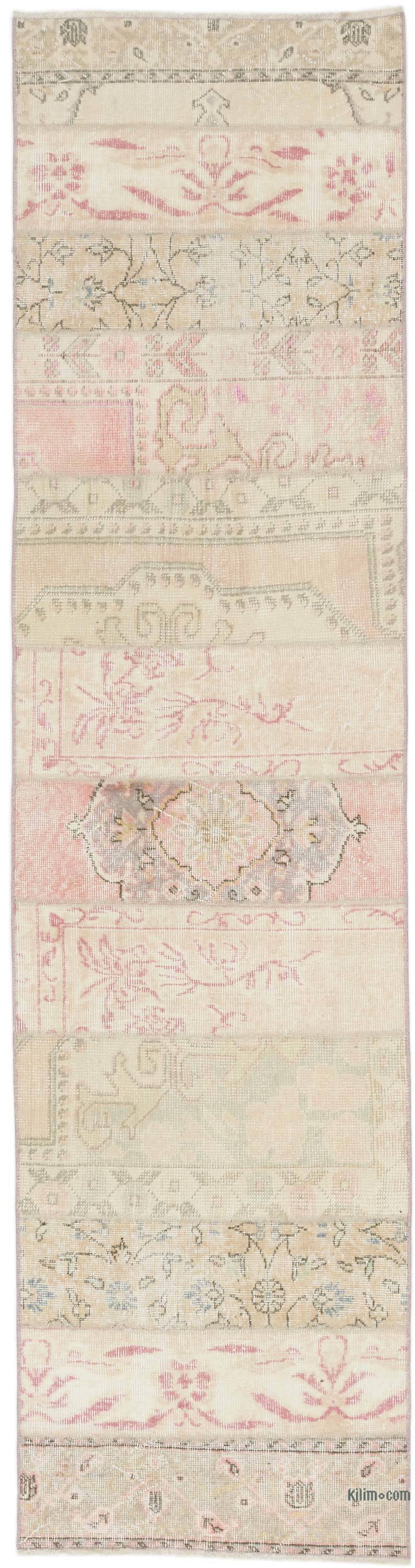 Vintage Turkish Hand-Knotted Runner - 2' 6" x 9' 10" (30" x 118") - K0061696