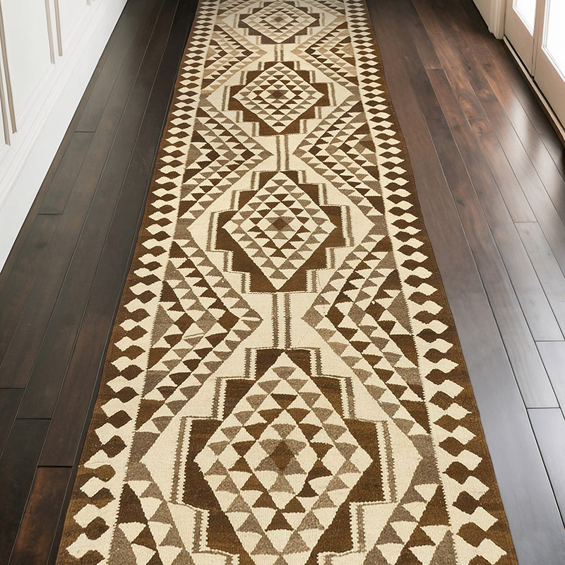 Vintage Anadolu Kilim Yolluk - 111 cm x 330 cm - K0061705