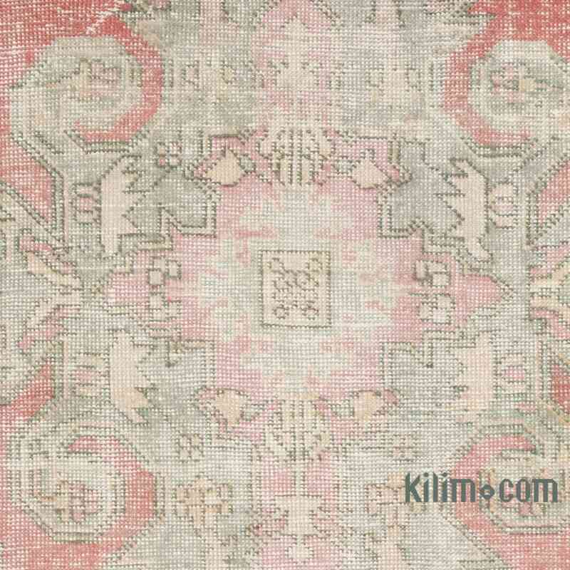 Alfombra Vintage Turca Anudada a Mano - 128 cm x 213 cm - K0061819
