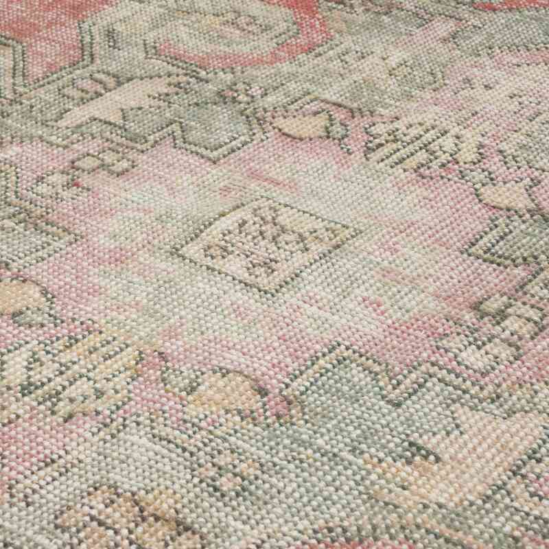 Alfombra Vintage Turca Anudada a Mano - 128 cm x 213 cm - K0061819