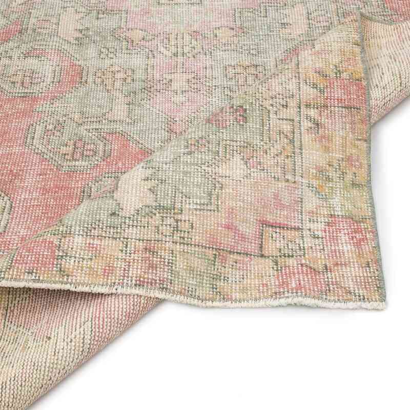 Alfombra Vintage Turca Anudada a Mano - 128 cm x 213 cm - K0061819