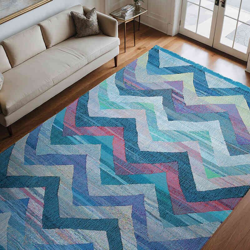 Nueva Alfombra Turca Kilim - 260 cm x 370 cm - K0061836