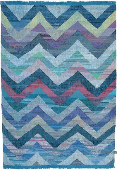New Handwoven Turkish Kilim Rug - 8' 6" x 12' 2" (102" x 146")