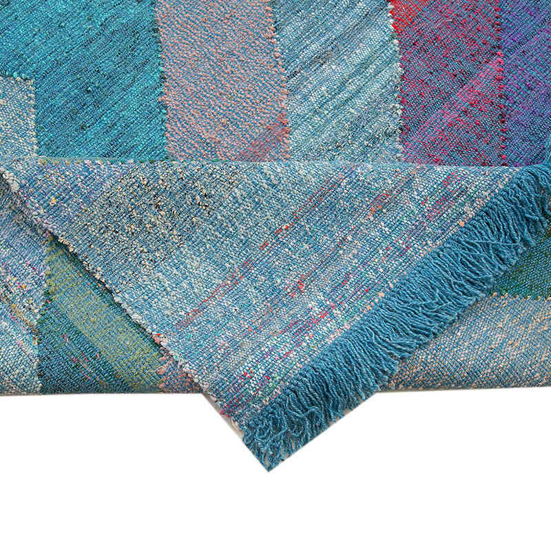 New Handwoven Turkish Kilim Rug - 10' 2" x 14' 6" (122" x 174") - K0061839