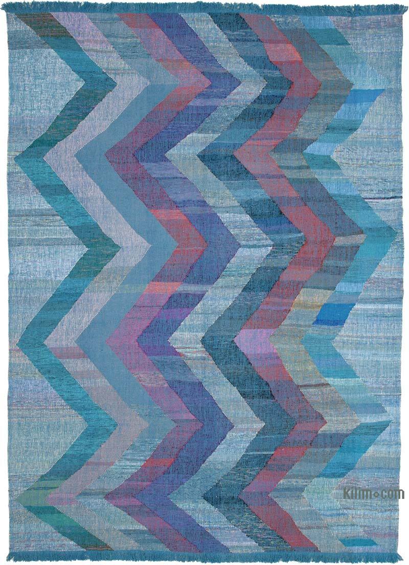 New Handwoven Turkish Kilim Rug - 10' 2" x 14' 6" (122" x 174") - K0061839