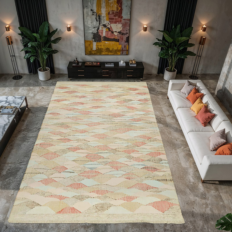 Nueva Alfombra Turca Kilim - 293 cm x 459 cm - K0061866