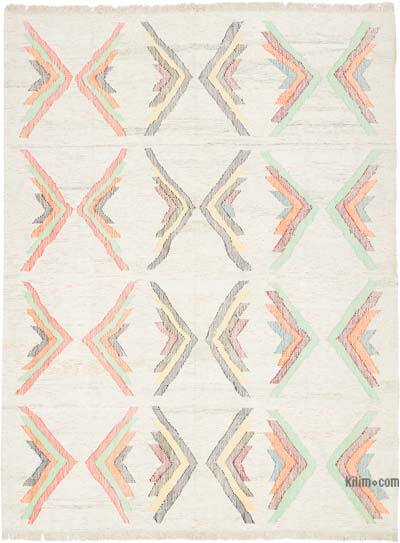 New Handwoven Turkish Kilim Rug - 9' 10" x 12' 11" (118" x 155")