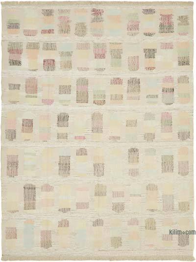 New Handwoven Turkish Kilim Rug - 9' 1" x 11' 11" (109" x 143")